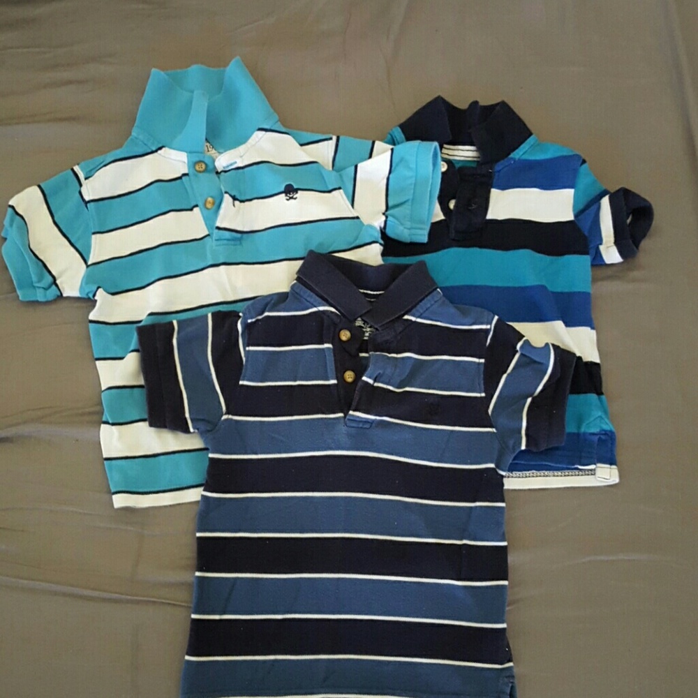 Childrens Place polo shirt bundle.